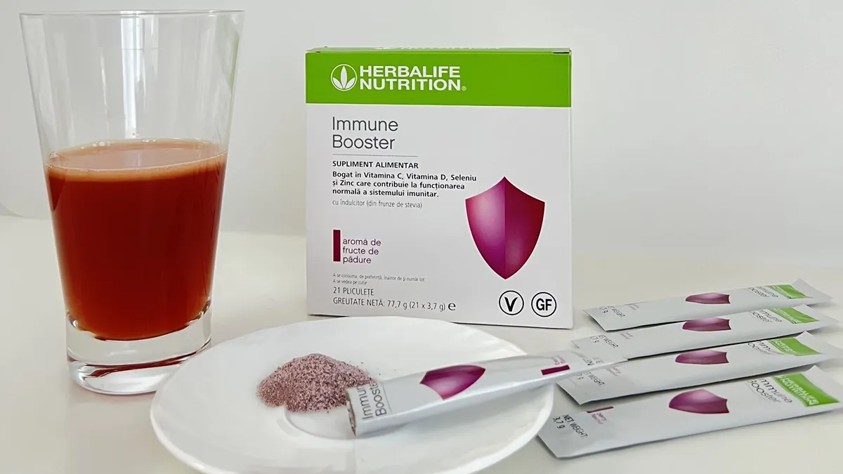Immune Booster Herbalife cu EpiCor® (postbiotic din Saccharomyces cerevisiae) – mecanism de acțiune, suport imunitar și modularea unor răspunsuri proinflamatorii, explicații pentru medici și farmaciști