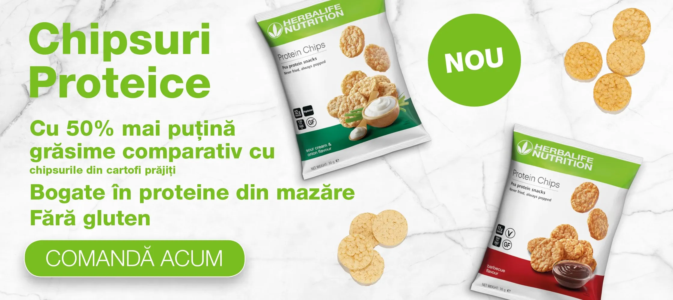 Chipsuri proteice Herbalife