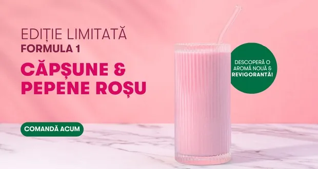 Aroma Căpșune și Pepene roșu - ediție limitată Formula 1