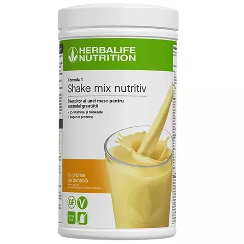 Shake de proteine Herbalife Formula 1 Banana