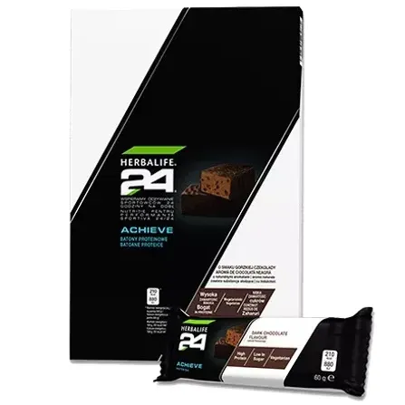 Batoane H24 Achieve Proteice pentru cresterea masei musculare (6buc)