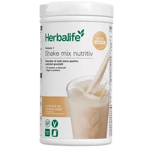 Caramel Sarat Shake Mix Nutritiv Formula 1 550g