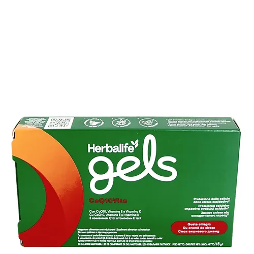 CoQ10Vita gels Herbalife gel masticabil