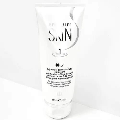 Lotiune de curatare cu efect calmant pe baza de Aloe