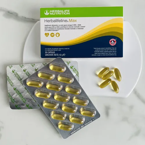 Herbalifeline Max Omega 3 din ulei de peste