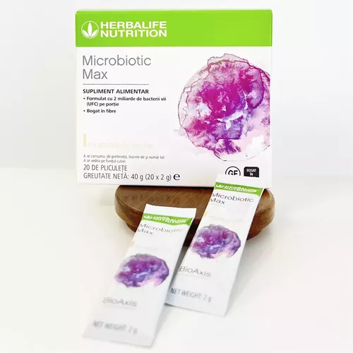 Microbiotic Max Herbalife - probiotice si prebiotice