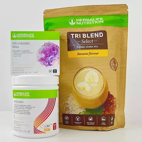 Pachet pentru microbiom echilibrat, energie și susținerea colesterolului