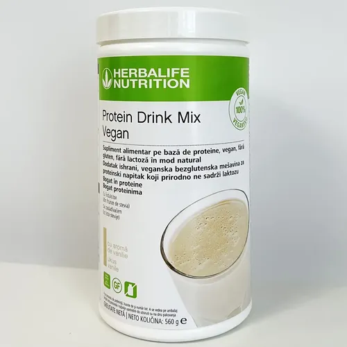 Vegan Protein Drink Mix Vanilie 560g