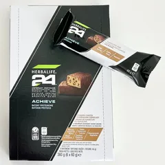 Batoane proteice Herbalife 24 achieve aroma de fursecuri cu ciocolata