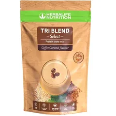 Vegan Shake Herbalife Tri Blend Select Proteic Coffee Caramel