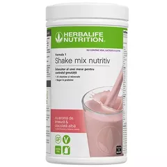 Formula 1 Zmeura si Ciocolata alba fara soia, fara lactoza, fara gluten 500g